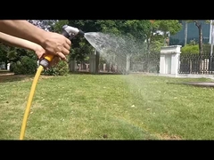 Pistol cuci tekanan rendah dengan katup kontrol pemicu depan